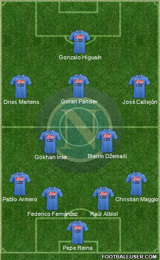 Napoli Formation 2013