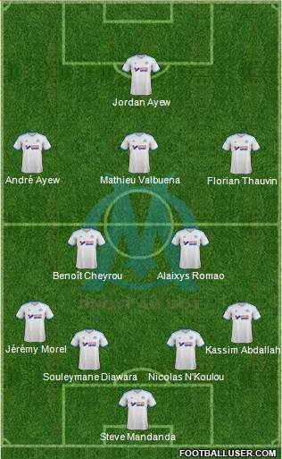 Olympique de Marseille Formation 2013