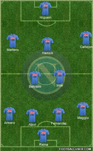 Napoli Formation 2013