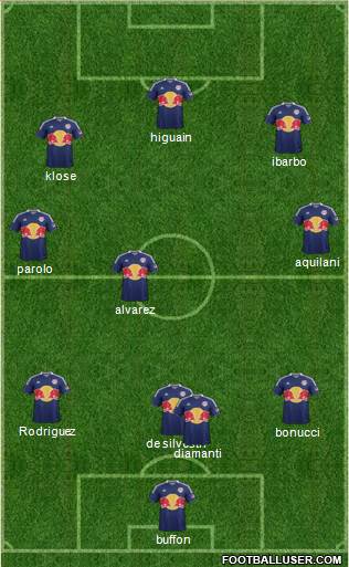 New York Red Bulls Formation 2013