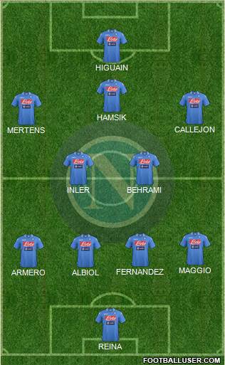 Napoli Formation 2013