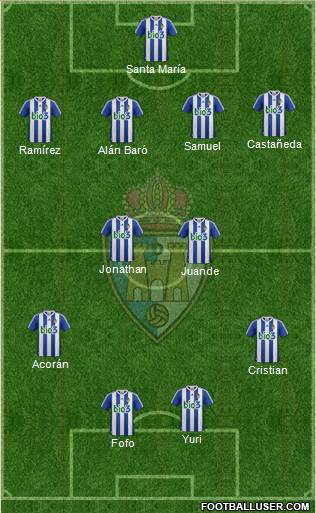 S.D. Ponferradina Formation 2013