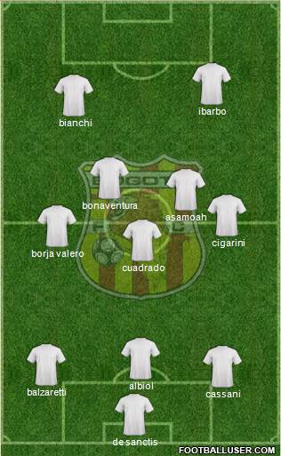 CD Bogotá FC Formation 2013