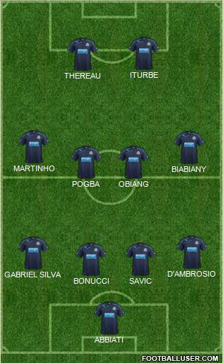 Newcastle United Formation 2013