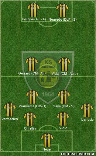 GKS Katowice Formation 2013