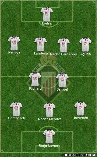 Caudal Deportivo Formation 2013