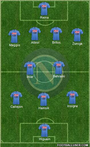 Napoli Formation 2013
