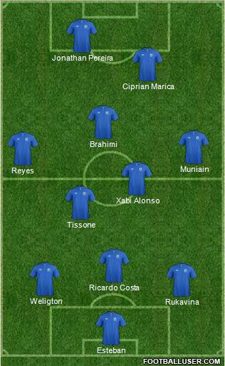 Billericay Town Formation 2013