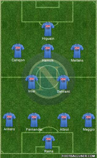 Napoli Formation 2013