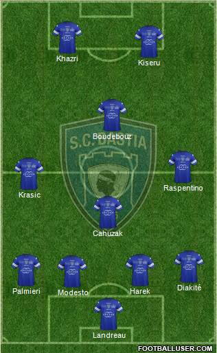 Sporting Club Bastia Formation 2013