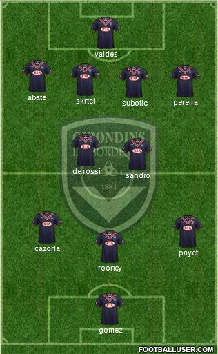 FC Girondins de Bordeaux Formation 2013