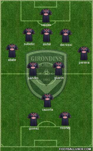 FC Girondins de Bordeaux Formation 2013