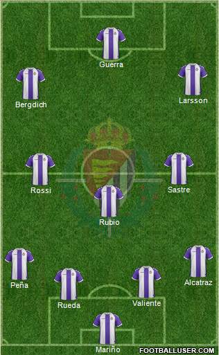 R. Valladolid C.F., S.A.D. Formation 2013