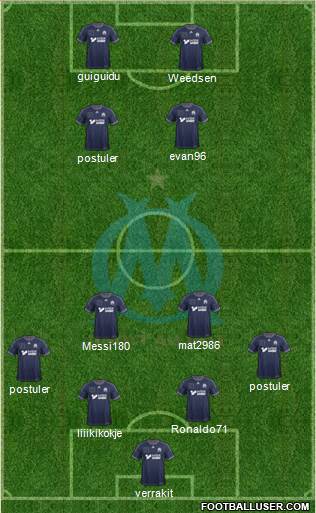 Olympique de Marseille Formation 2013