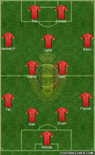 Belgium Formation 2013