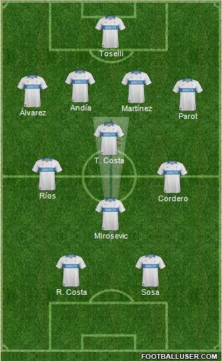 CD Universidad Católica Formation 2013