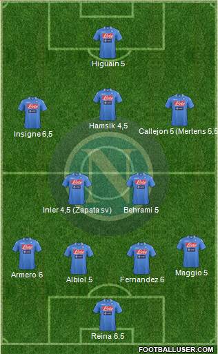 Napoli Formation 2013