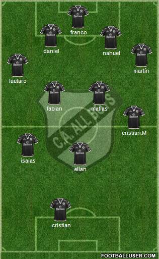 All Boys Formation 2013
