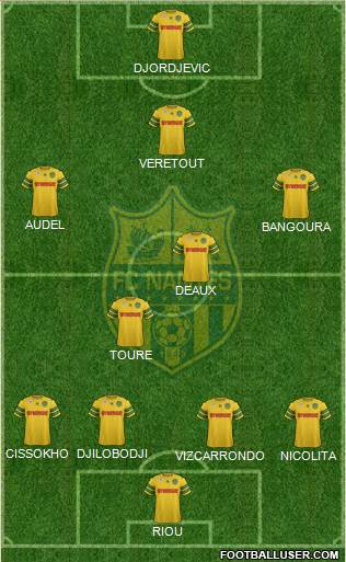 FC Nantes Formation 2013