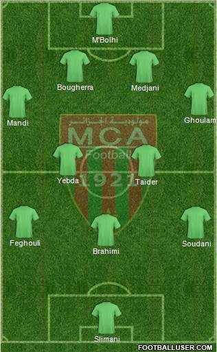 Mouloudia Club d'Alger Formation 2013