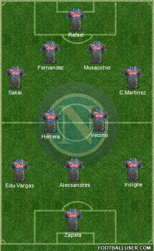 Napoli Formation 2013