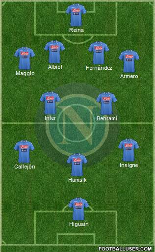 Napoli Formation 2013