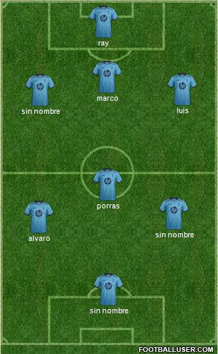 Tottenham Hotspur Formation 2013
