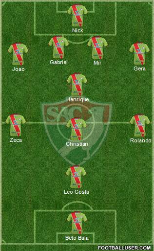 Salgueiro AC Formation 2013