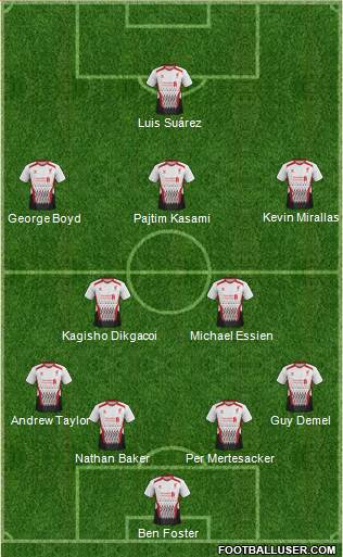 Liverpool Formation 2013