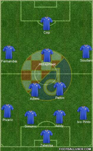 NK Dinamo Formation 2013