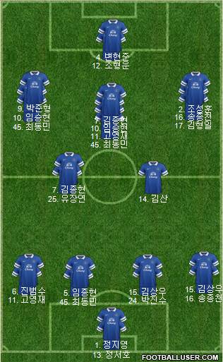Everton Formation 2013