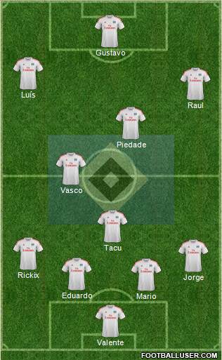 Hamburger SV Formation 2013