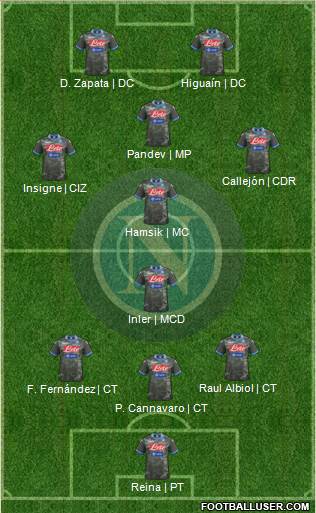Napoli Formation 2013