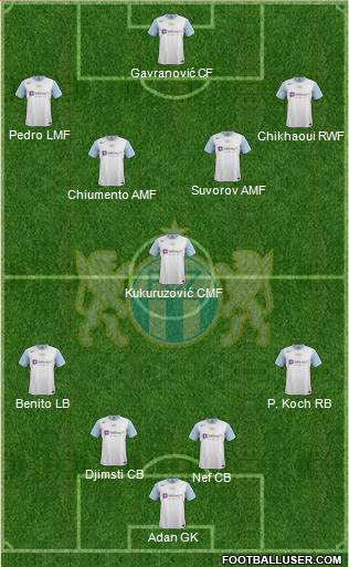 FC Zürich Formation 2013