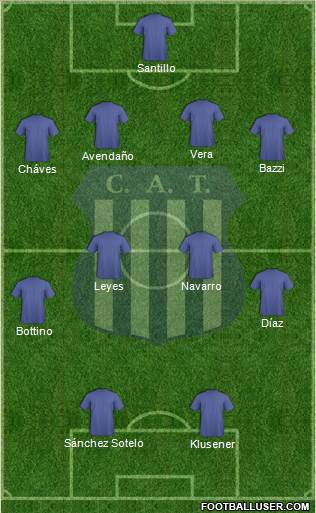 Talleres de Córdoba Formation 2013