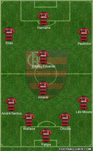 CR Flamengo Formation 2013