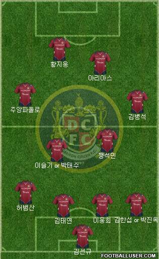 Daejeon Citizen Formation 2013