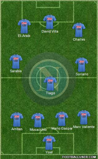 Napoli Formation 2013