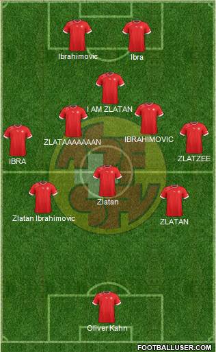Switzerland Formation 2013