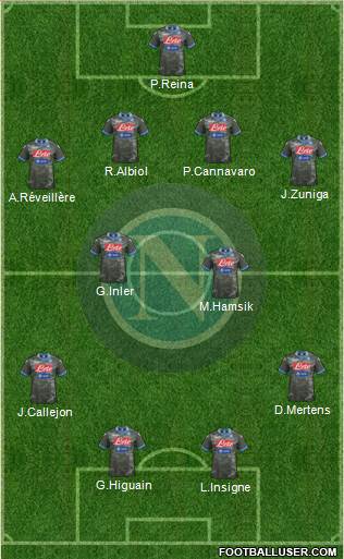 Napoli Formation 2013