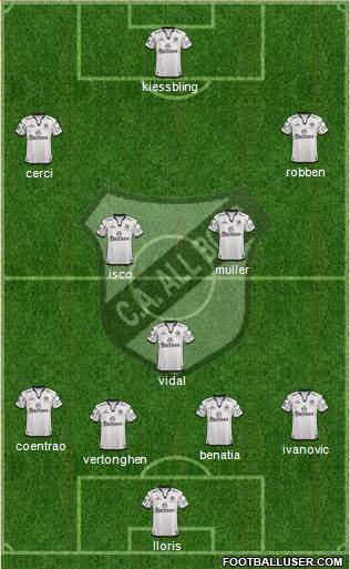 All Boys Formation 2013