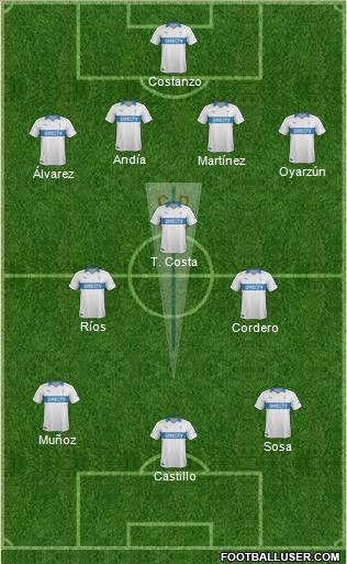 CD Universidad Católica Formation 2013