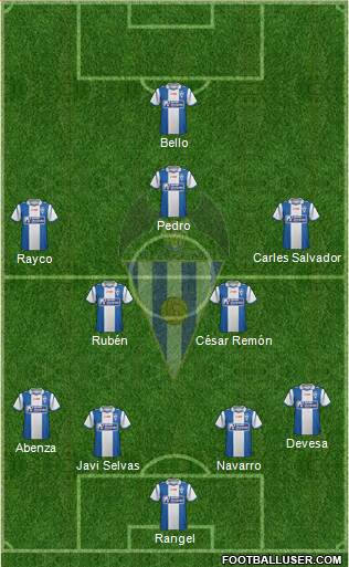 C.D. Alcoyano Formation 2013