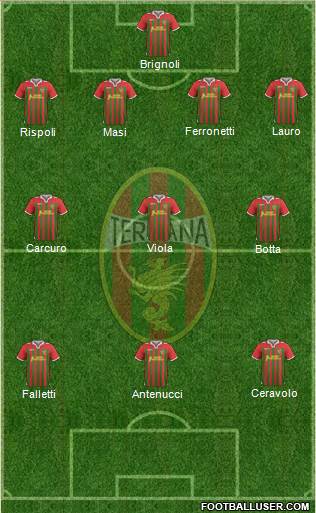 Ternana Formation 2013