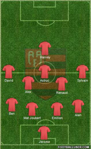 AA Flamengo Formation 2013