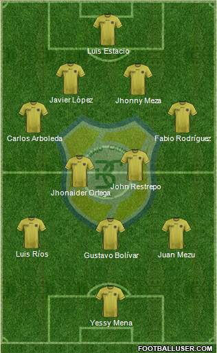 CD Itagüí Ditaires Formation 2013
