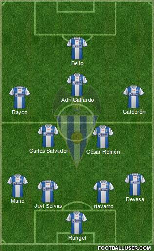 C.D. Alcoyano Formation 2013