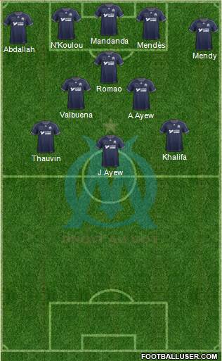 Olympique de Marseille Formation 2013
