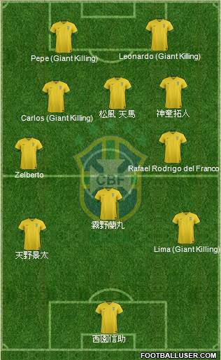 Brazil Formation 2013