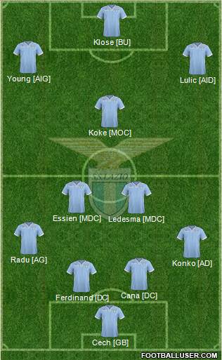 S.S. Lazio Formation 2013